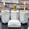 Ceramic Bathroom luxurious Accessories 4Pcs