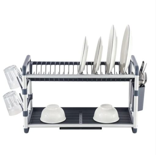 Binca 2 Tier Almunium Dish Rack