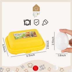 6PCS Matching Eggs Shape Sorter Toy