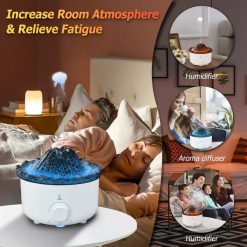 Volcanic Air Humidifier Aroma Diffuser