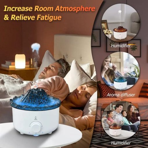 Volcanic Air Humidifier Aroma Diffuser