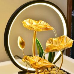 Premium 3 Tier LED Ring Fountain For Table