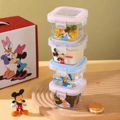 DISNEY Mickey & Friends Glass Airtight Box Set