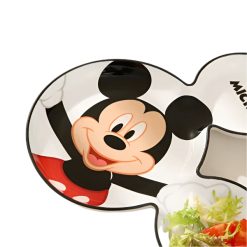 DISNEY Mickey Mouse Ceramic Two Ears Snack Plate