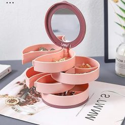 4 Layer Round Rotating Organizer