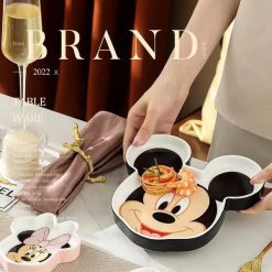DISNEY Mickey Friends Ceramic Meal Tray