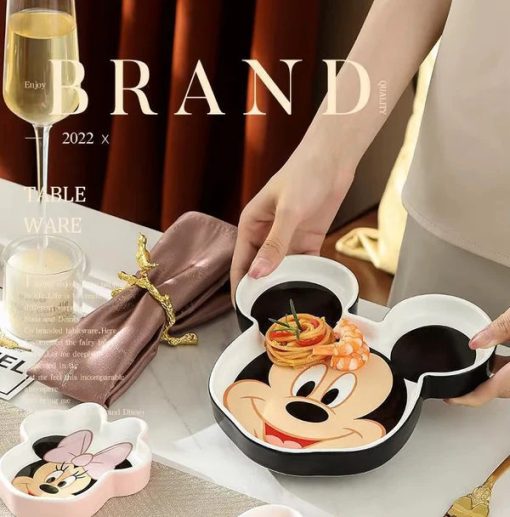 DISNEY Mickey Friends Ceramic Meal Tray