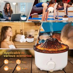 Volcanic Air Humidifier Aroma Diffuser