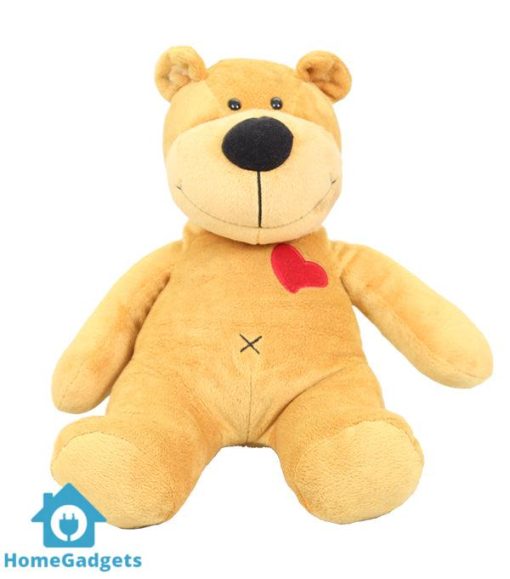 12″ Soft Velvet Canteburry Cuddle Bear w/emb RedHeart