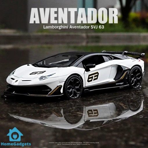 Diecast Model Lamborghini Aventador SVJ63 1/24