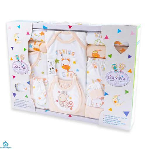 13Pcs Baby Gift Set Bear Orange – Sunshine