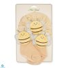 2 Pcs Cap & Socks Set Character Beige & Yellow – Sunshine