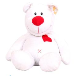 20″ Soft Velvet Canteburry Cuddle Bear w/emb RedHeart