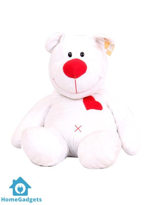 20″ Soft Velvet Canteburry Cuddle Bear w/emb RedHeart