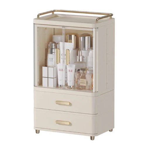 Double-Door Pretty Cosmetics Organizer