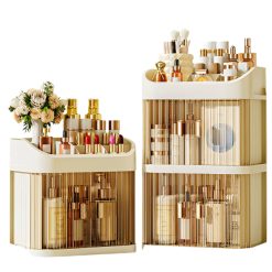 Multi-Layer Compartments Acrylic Cosmetic Organizer