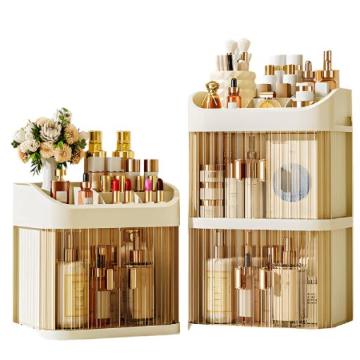 Multi-Layer Compartments Acrylic Cosmetic Organizer