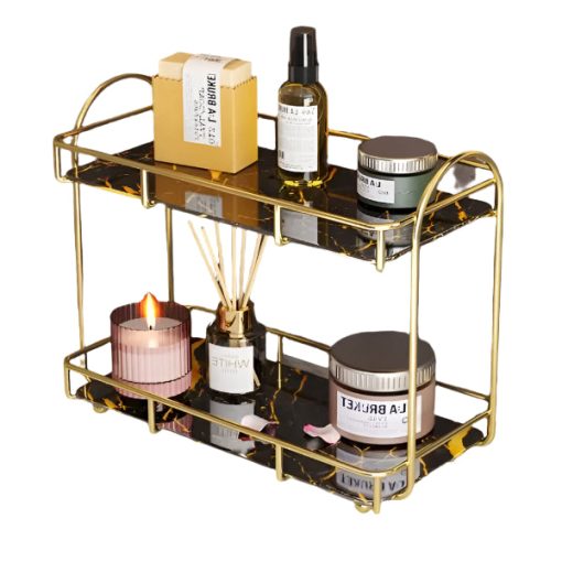 Cosmetic 2 Layer Organizer Shelf