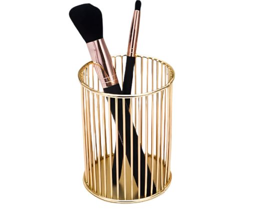 Aurora Gold Makeup Caddy