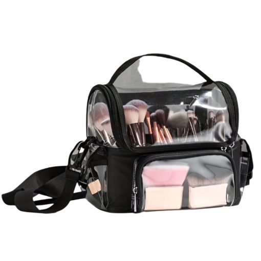 Brush Bag with adjustable Dividers and Side Compartments