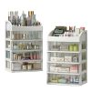 Vanity Countertop Storage Box With Drawers