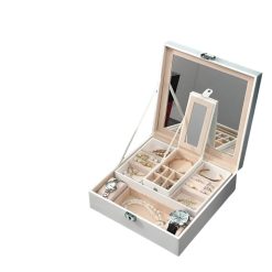 High-End Leather Jewelry Organizer