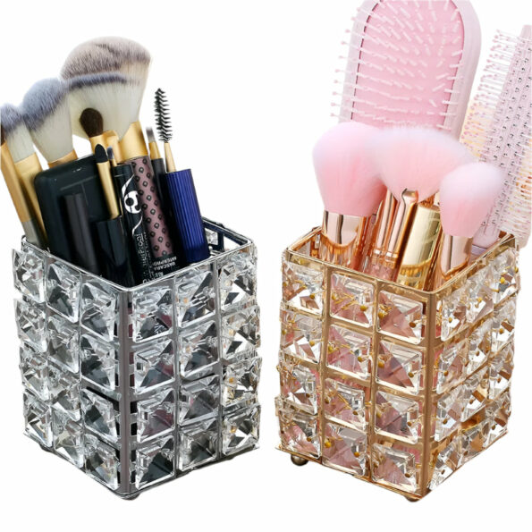Crystal Makeup Brush Holder
