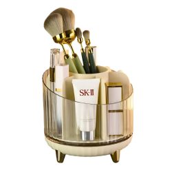 360° Rotating Desk Makeup Organizer