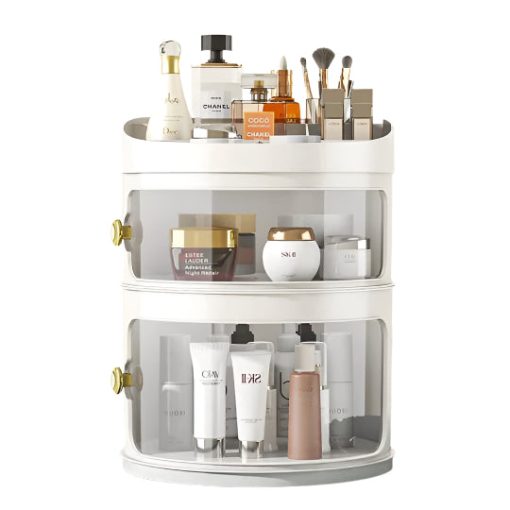 Clear Vanity Makeup And Cosmetic Organizer