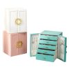 Leather Drawer Jewelry Organizer