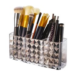 Acrylic Diamond Cut Desktop Organizer