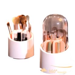 360° Rotating Makeup Brush Holder