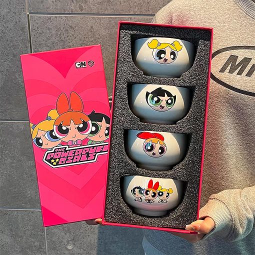 Powerpuff Girls Ceramic Bowl Gift Box Set of 4