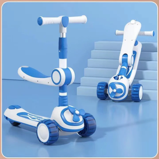 Buy 3-Wheeler 2 in 1 Scooty – Fun & Safe Ride for Kids | HSU Toys 6