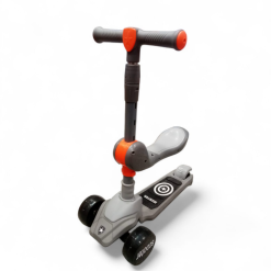 Star themed foldable & adjustable manual Scooty with seat for kids for 5