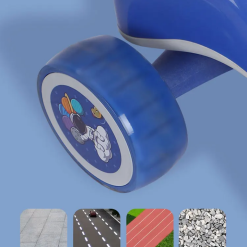 Astronaut themed foldable manual Scooty for kids for ages 3-12 6