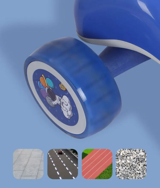Astronaut themed foldable manual Scooty for kids for ages 3-12 6