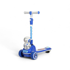 Astronaut themed foldable manual Scooty for kids for ages 3-12 1