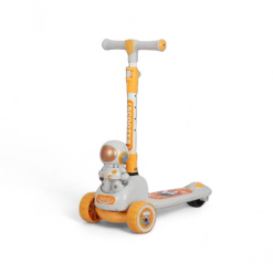 Astronaut themed foldable manual Scooty for kids for ages 3-12 2
