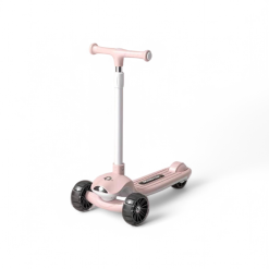 3 wheeler foldable & adjustable manual Scooty with front light for kid 1