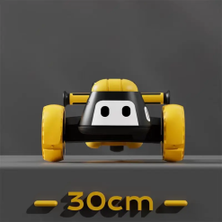 Bot shaped manual and foldable high quality fiber 3 wheeler Scooty for 4