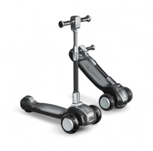 Rolls-royce themed luxurious heavy duty foldable manual Scooty for kid 4