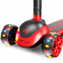 High quality and heavy duty complete fiber body foldable manual Scooty 6