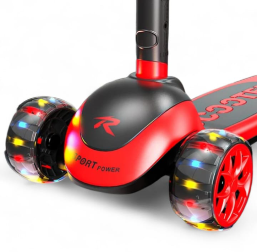 High quality and heavy duty complete fiber body foldable manual Scooty 6