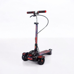 Spider-man themed foldable heavy duty manual Scooty for kids for ages 1