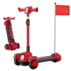 High quality foldable childs's 3 wheel manual Scooty for kids for ages