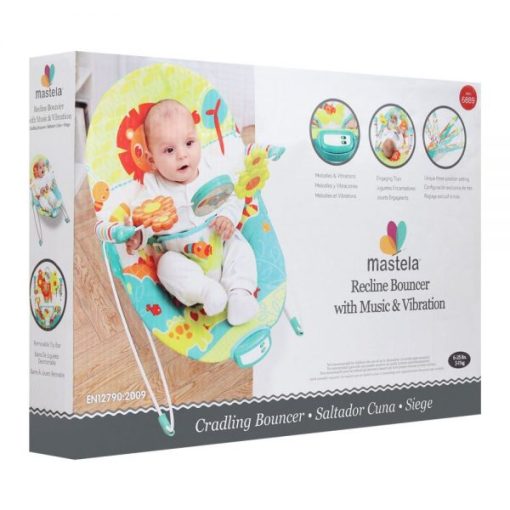 Buy Mastela Recline Baby Bouncer, 6889 – Kiddyco 2