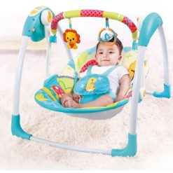 Mastela – Deluxe Portable Swing – Blue – Kiddyco