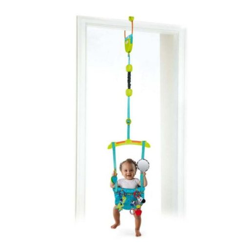Bright Starts Bounce Deluxe Door Jumper with Take-Along Toys – Kiddyco 6