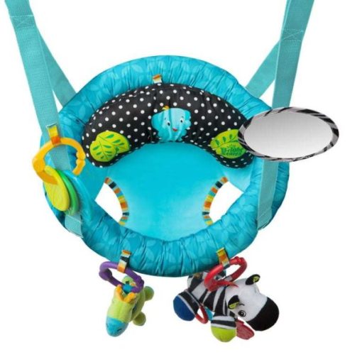 Bright Starts Bounce Deluxe Door Jumper with Take-Along Toys – Kiddyco 3
